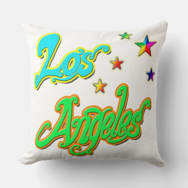"Los Angeles Star 2" Kudde (Framsida)