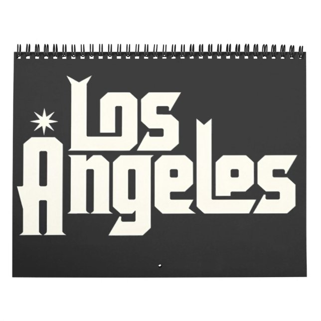 Los Angeles Street Stil Retro Urban Design Kalender (Omslag)