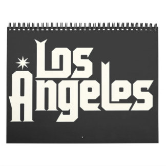 Los Angeles Street Stil Retro Urban Design Kalender