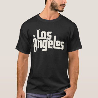 Los Angeles Street Stil Retro Urban Design T Shirt