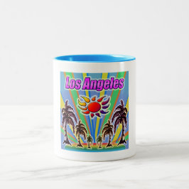 Los Angeles Summer Kärlek Mugg