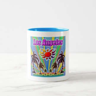 Los Angeles Summer Kärlek Mugg