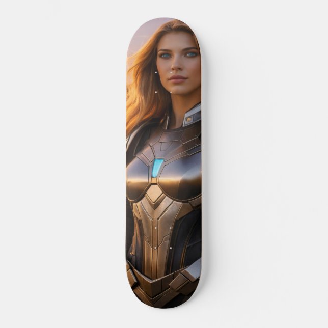 LOS ANGELES - SUPERHJÄLTE MINI SKATEBOARD BRÄDA 18,5 CM (Framsida)