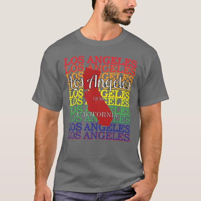 Los Angeles T-shirt (Framsida)