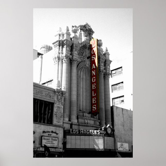 Los Angeles Theater Poster (Framsidan)