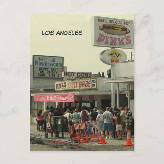 Los Angeles toppenvykort! Vykort (Framsida)