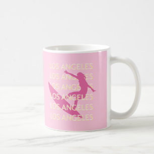 Los Angeles Travel Art, Kalifornien, Travel Art Kaffemugg