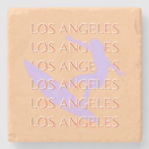 Los Angeles Travel Art, Kalifornien, Travel Art Stenunderlägg