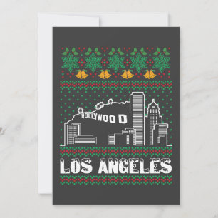 Los Angeles Ugly jul Inbjudningar