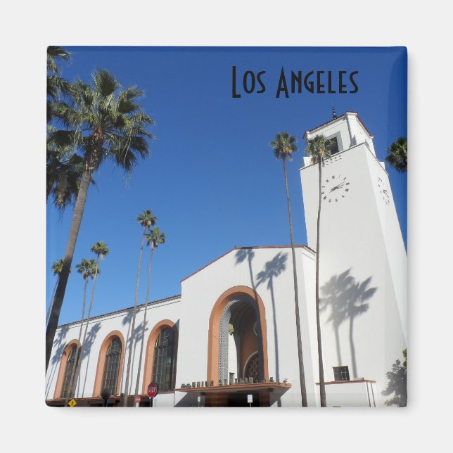 Los Angeles Union Station Magnet (Framsidan)