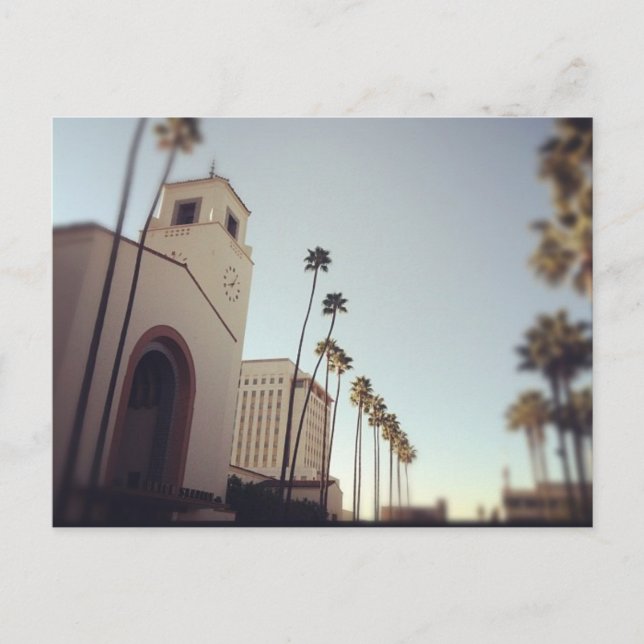 Los Angeles Union Station Vykort (Framsida)