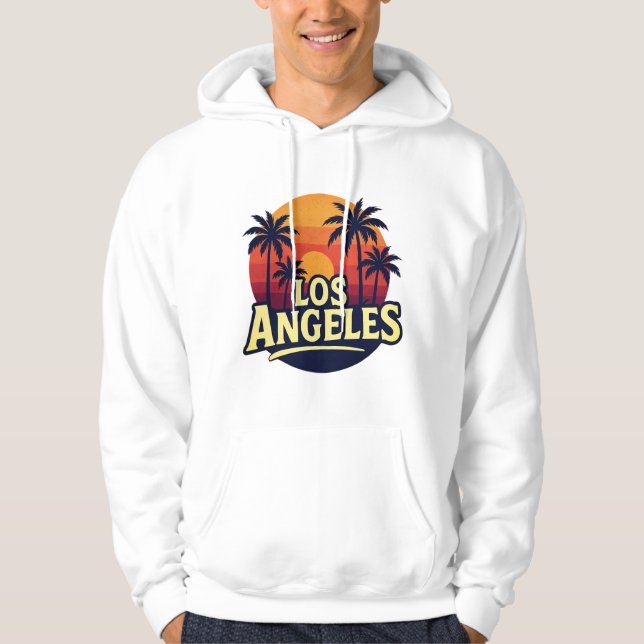 Los Angeles Urban Echoes Hoodie (Framsida)
