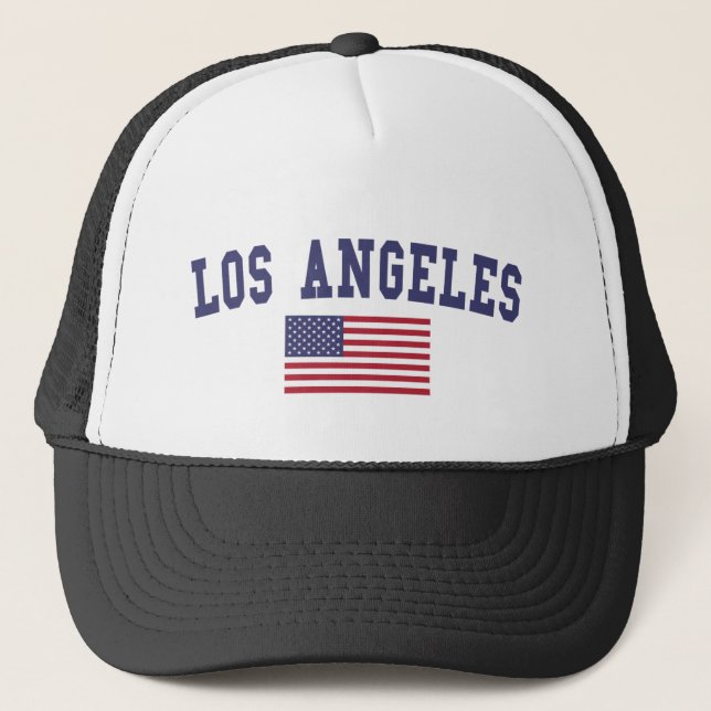Los Angeles US Flagga Keps (Framsida)