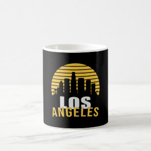 Los Angeles USA City Cityscape Skyline Funny Gift Kaffemugg