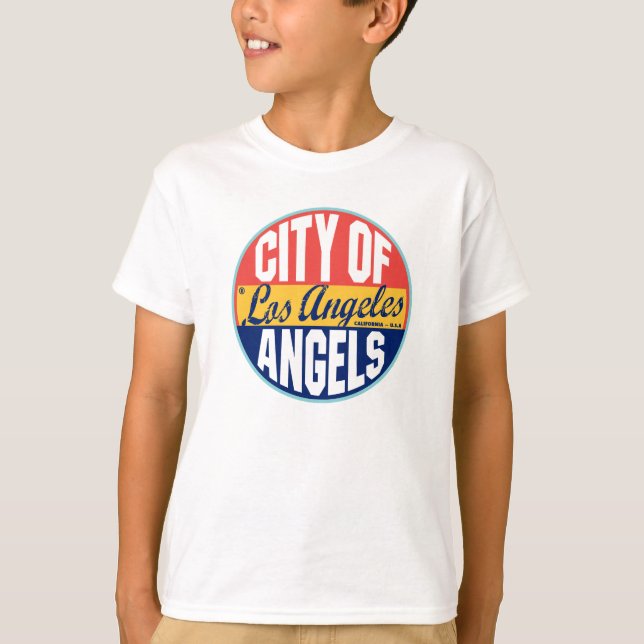 Los Angeles Vintage Label Tröja (Framsida)