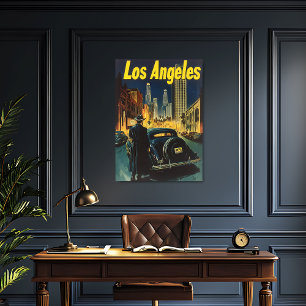Los Angeles Vintage resor Poster