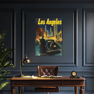Los Angeles Vintage resor Poster