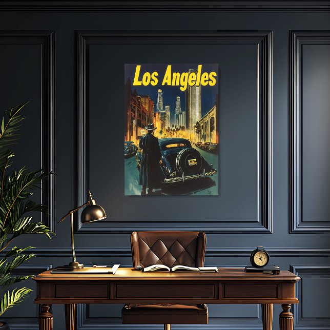 Los Angeles Vintage resor Poster (Skapare uppladdad)