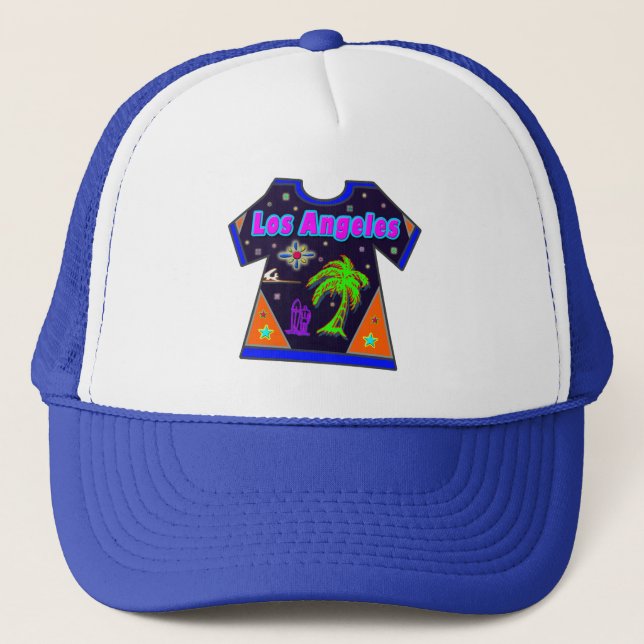 "Los Angeles Vivid 2" Hatt Truckerkeps (Framsida)
