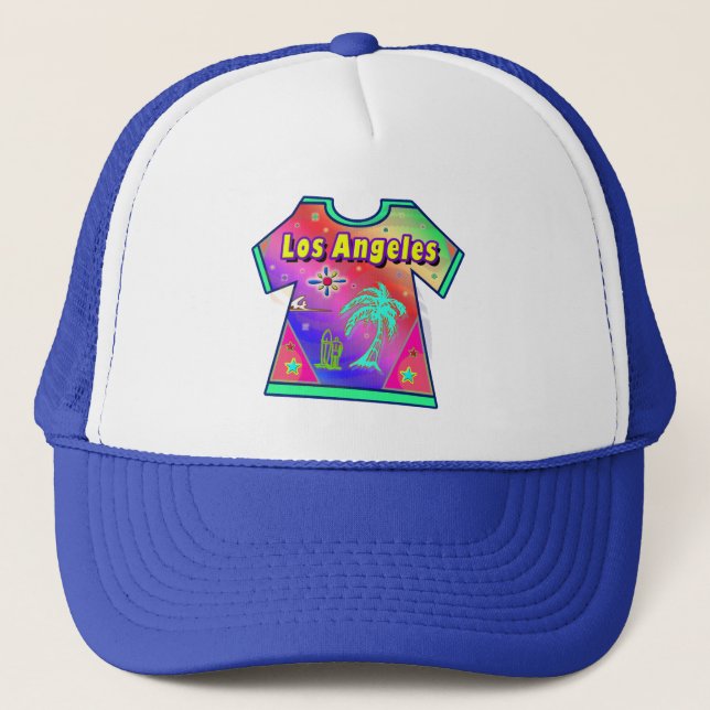 "Los Angeles Vivid 3" Hatt Truckerkeps (Framsida)