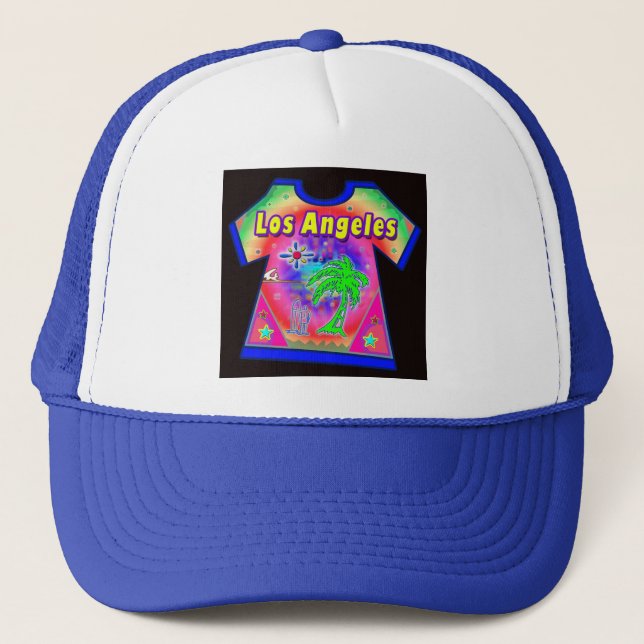 "Los Angeles Vivid 4" Hat Truckerkeps (Framsida)