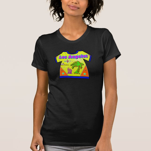 "Los Angeles Vivid" Shirt 1 Tröja (Framsida)