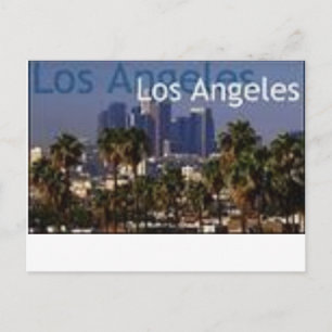 los angeles vycard vykort