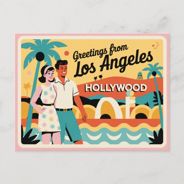 Los Angeles Vykort (Framsida)
