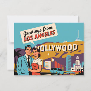 Los angeles vykort