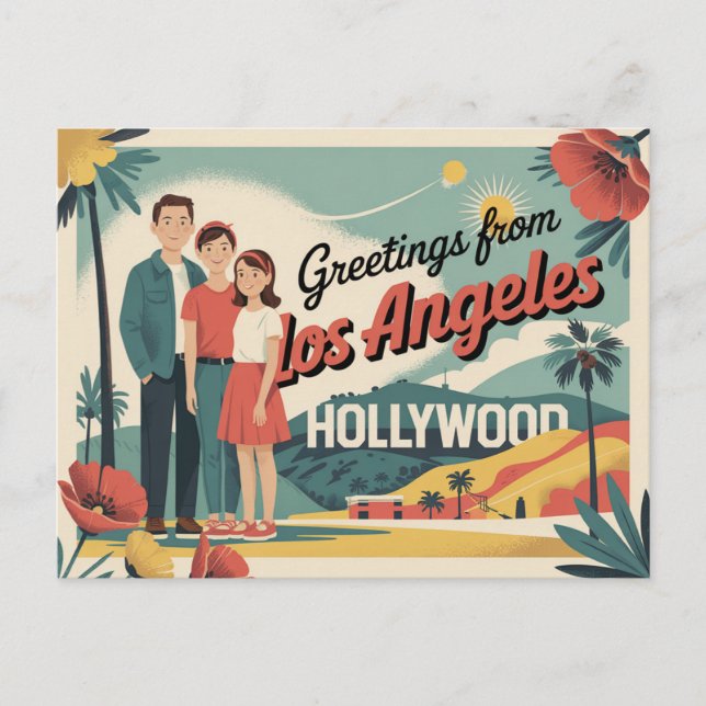 Los Angeles Vykort (Framsida)