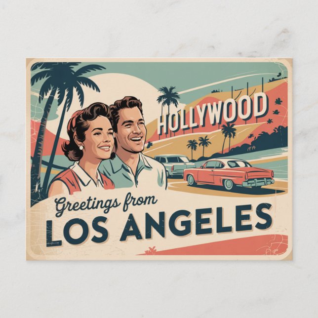 Los Angeles Vykort (Framsida)