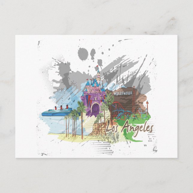 Los Angeles Vykort (Framsida)