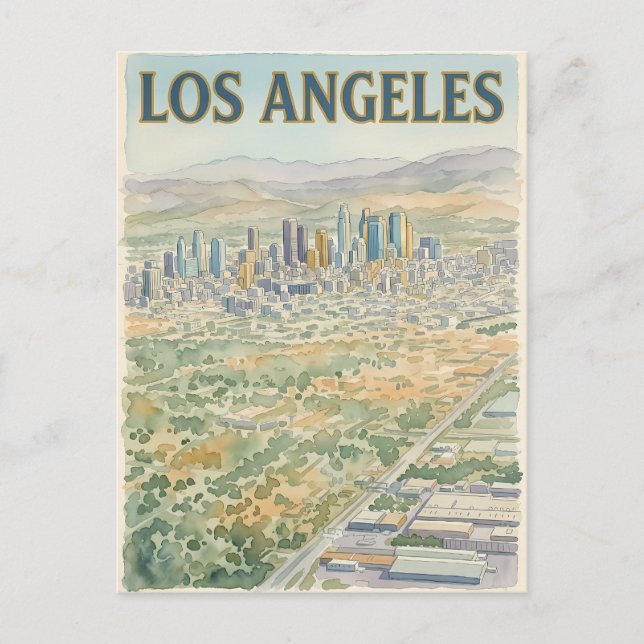 Los Angeles  Vykort (Framsida)