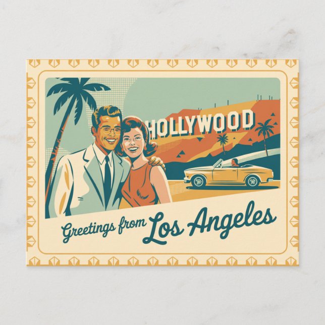 Los Angeles Vykort (Framsida)