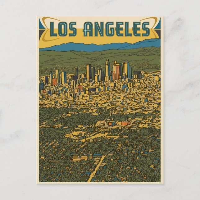 Los Angeles  Vykort (Framsida)