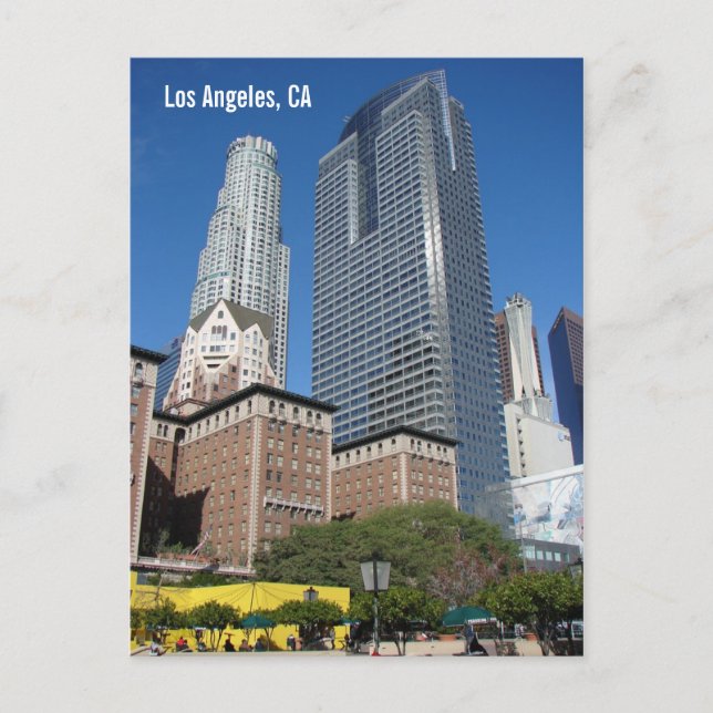 Los Angeles-vykort för huvudstaden! Vykort (Framsida)