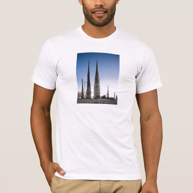 Los Angeles Watts Torn T-shirt (Framsida)