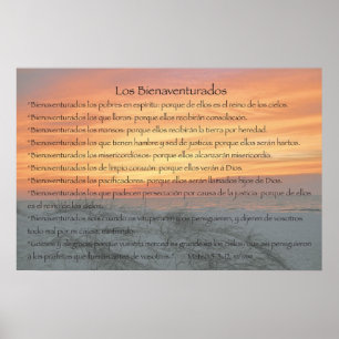 Los Bienaventurados (Vågrät Version) Poster