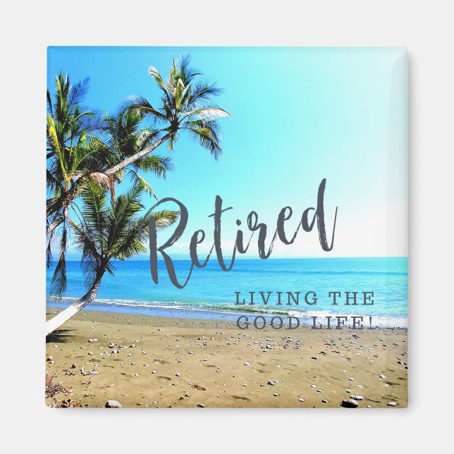 Lös Bra Life, tropisk miljö Magnet (Framsidan)