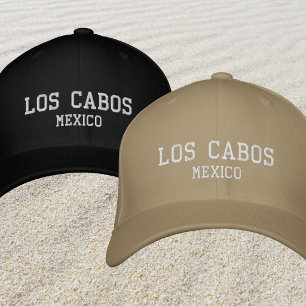 Los Cabos Cabo San Lucas Mexiko semester outfit Broderad Keps