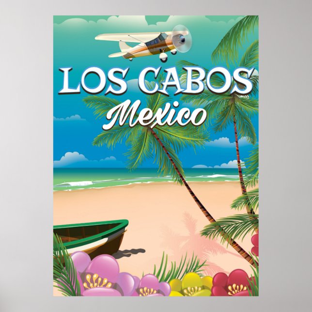 Los Cabos Mexico Beach poster (Framsidan)