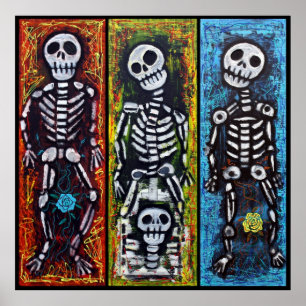 Los Compadres Muertos Poster