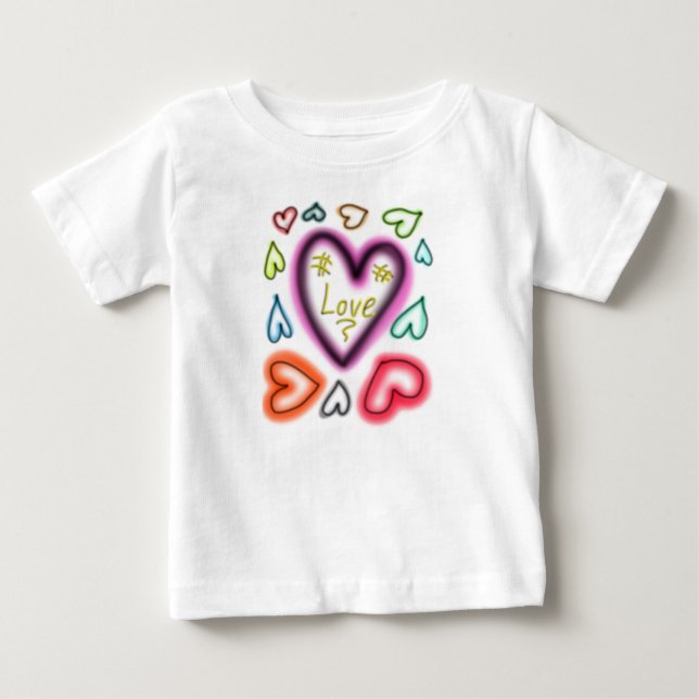 los corazones t shirt (Framsida)