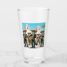 Los Coyotes Mariachi Glaskopp