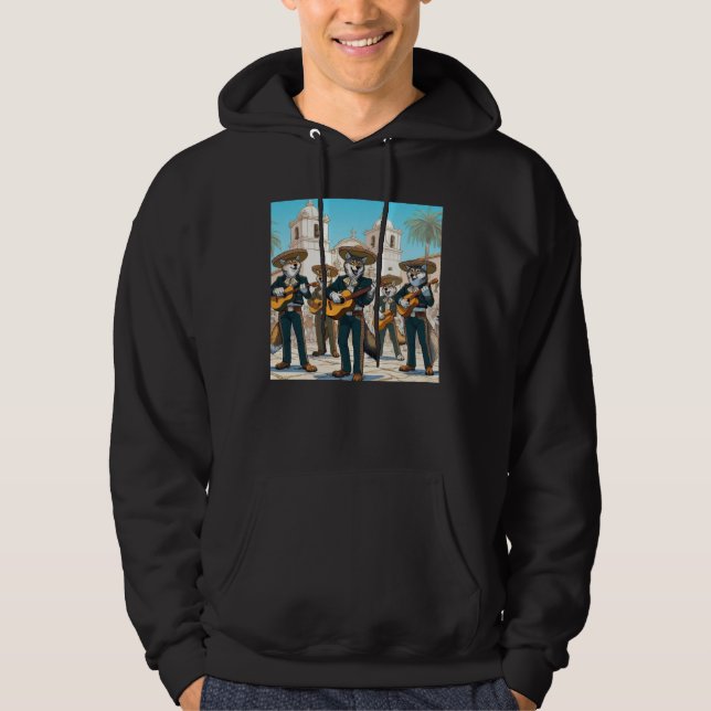Los Coyotes Mariachi  Hoodie (Framsida)
