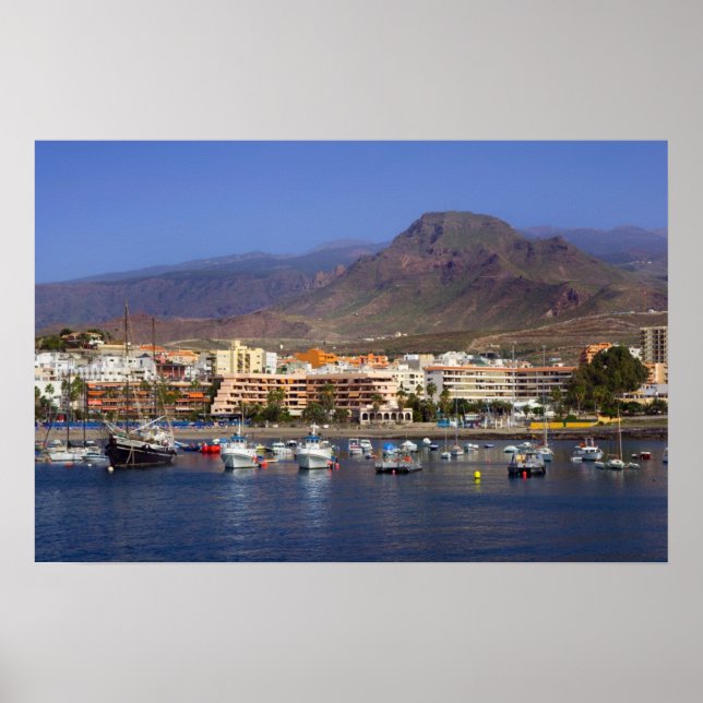 Los Cristianos på Tenerife Poster (Framsidan)