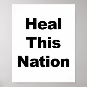 Lös den här nationen poster