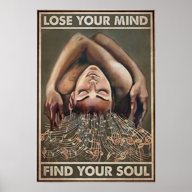 Lös ditt sinne och hitta din själ poster (Framsidan)
