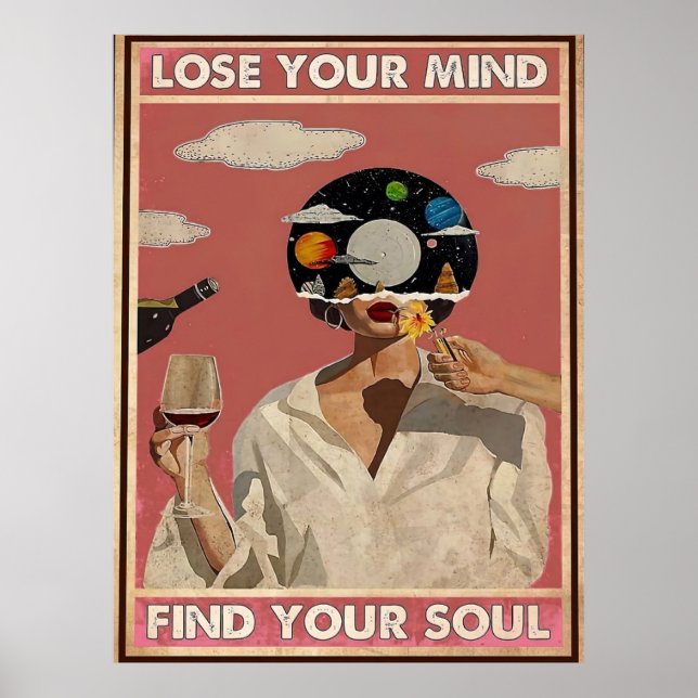 Lös ditt sinne och hitta din själ poster (Framsidan)