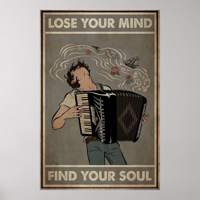 Lös ditt sinne och hitta din själ poster (Framsidan)